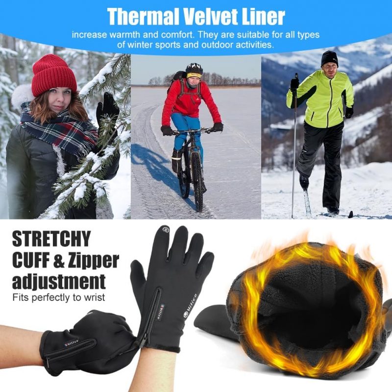 BUTBU Winter Warm Gloves - Image 4